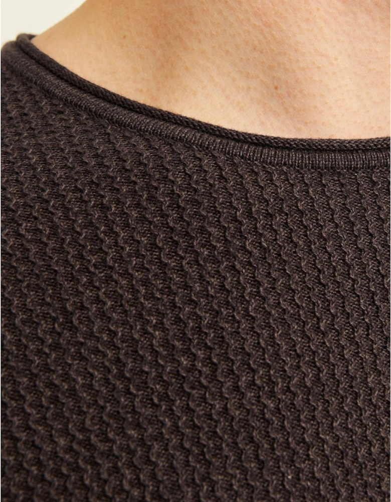 Knit Crew Neck Regular Fit Sweater