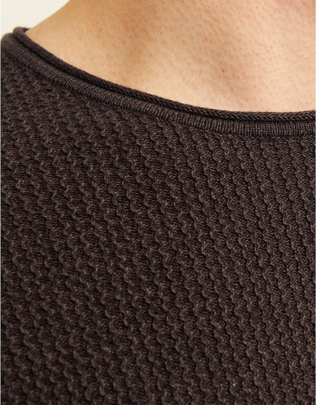 Knit Crew Neck Regular Fit Sweater