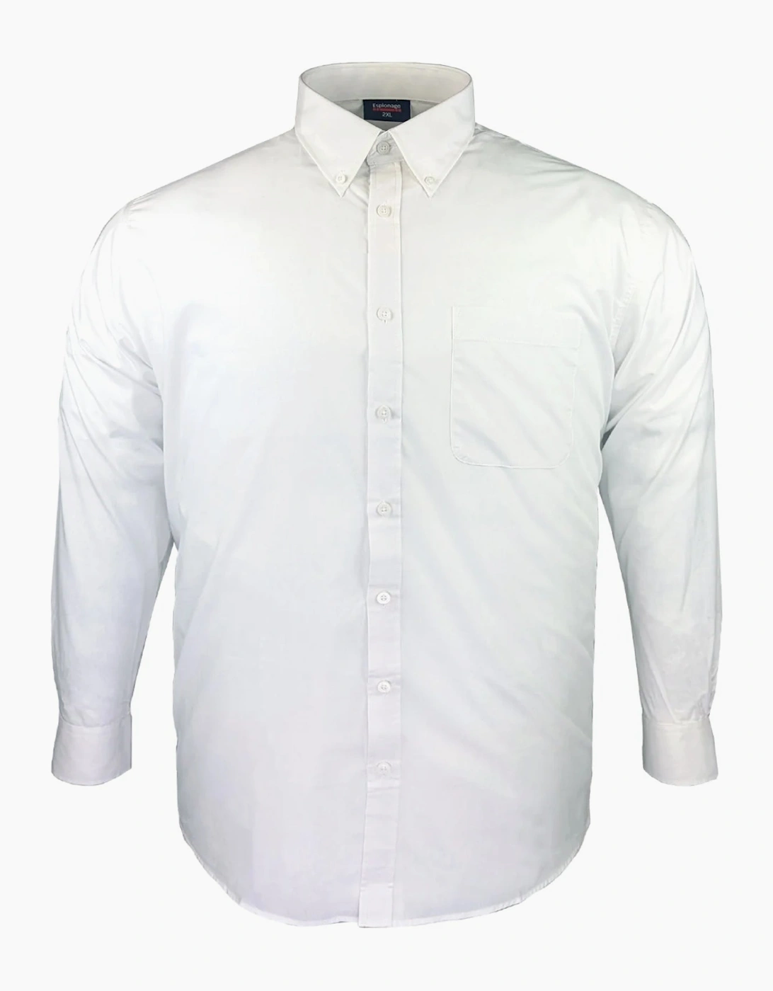 Espionage Mens Button Down Collar Big & Tall Long Sleeve Shirt, 2 of 1