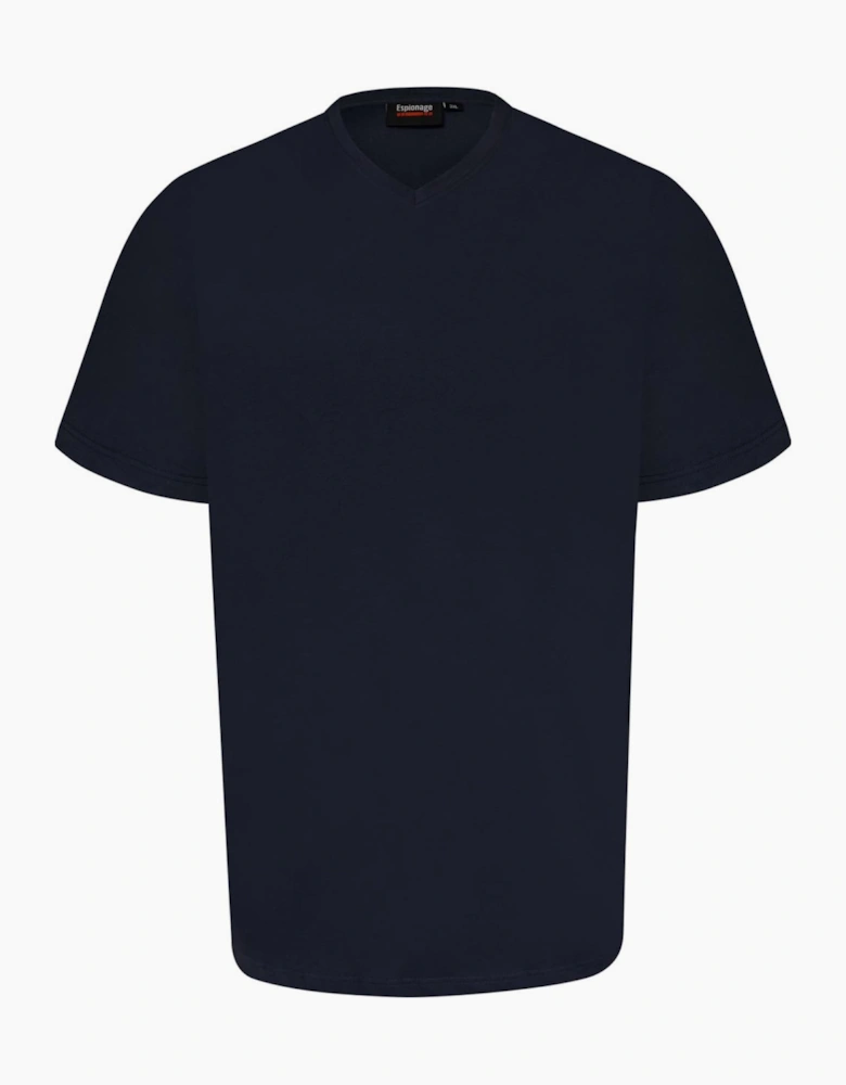Espionage Mens Plain V-Neck Big & Tall Short Sleeve T-Shirt