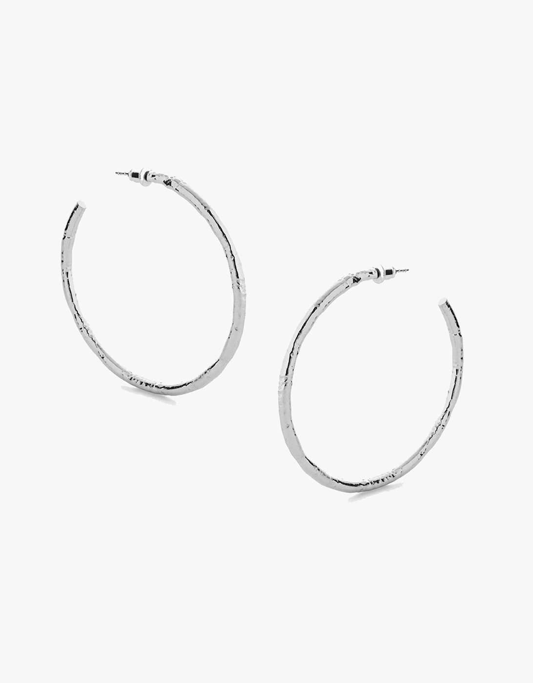 Tutti & Co Unisex Silver Audacious Earrings