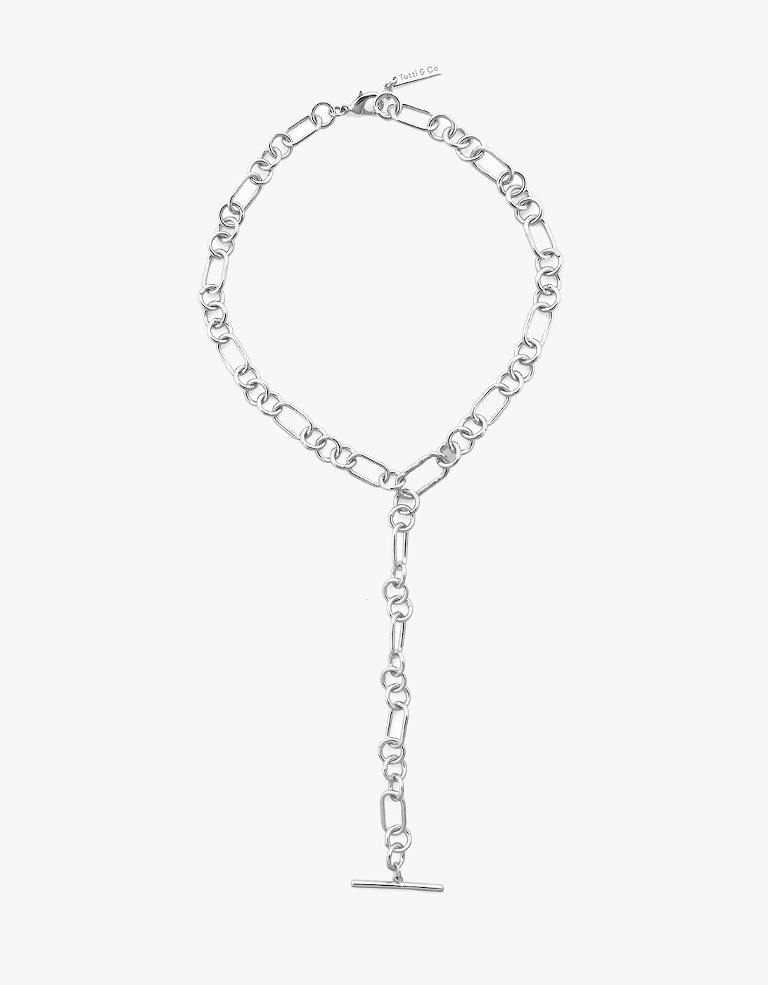 Tutti & Co Women's Silver Dare Necklace