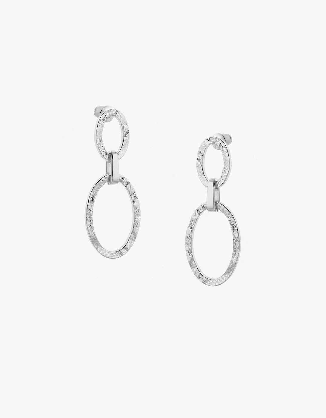 Tutti & Co Women's Silver Monsoon Earrings
