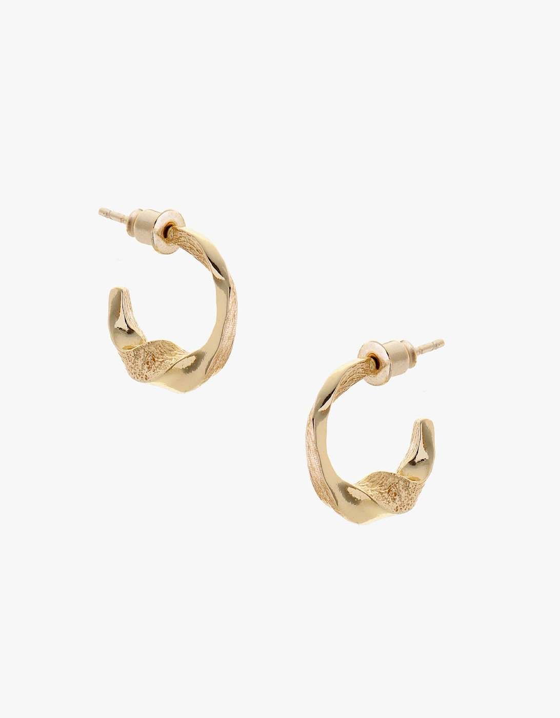 Tutti & Co Women's Gold Coastline Earrings
