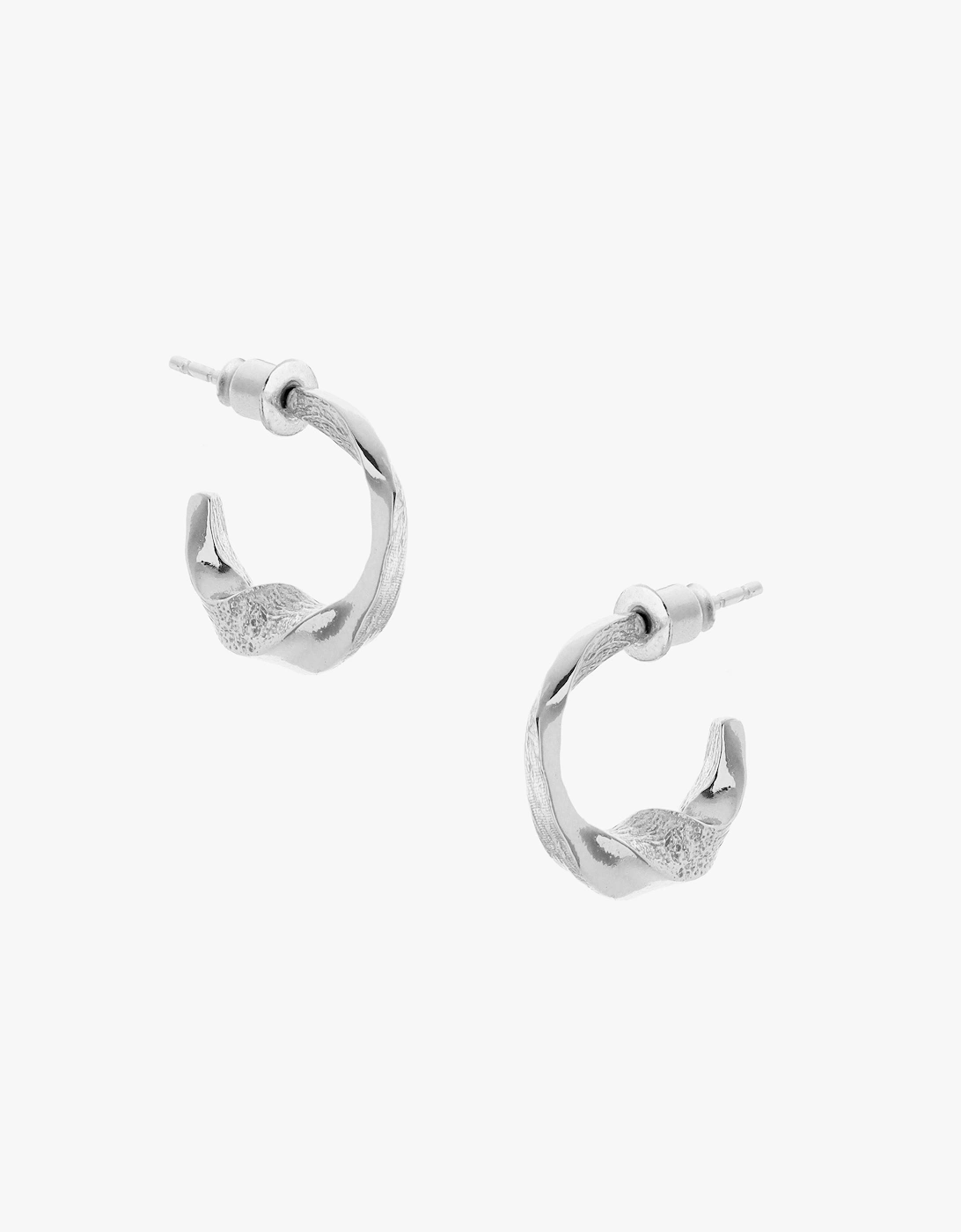 Tutti & Co Women's Silver Coastline Earrings