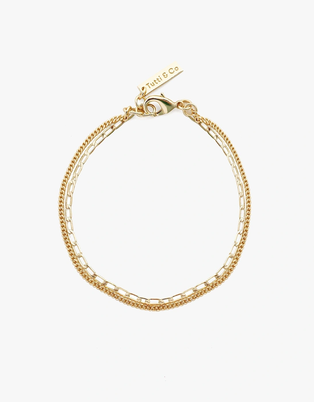 Tutti & Co Women's Gold Allure Anklet