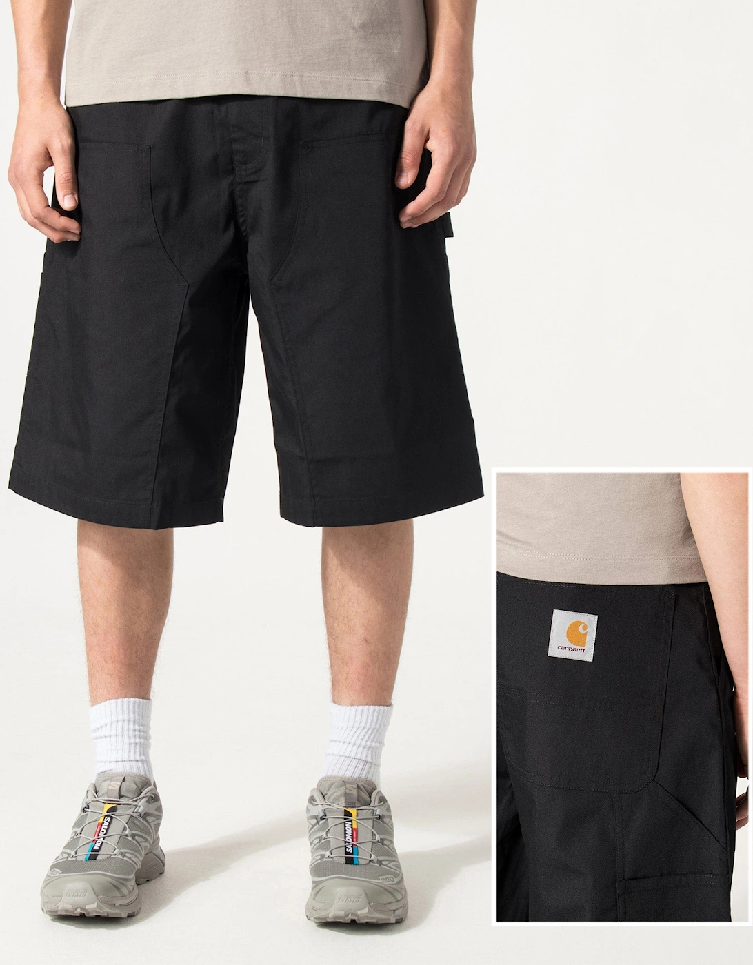Loose Fit Postal Double Knee Shorts