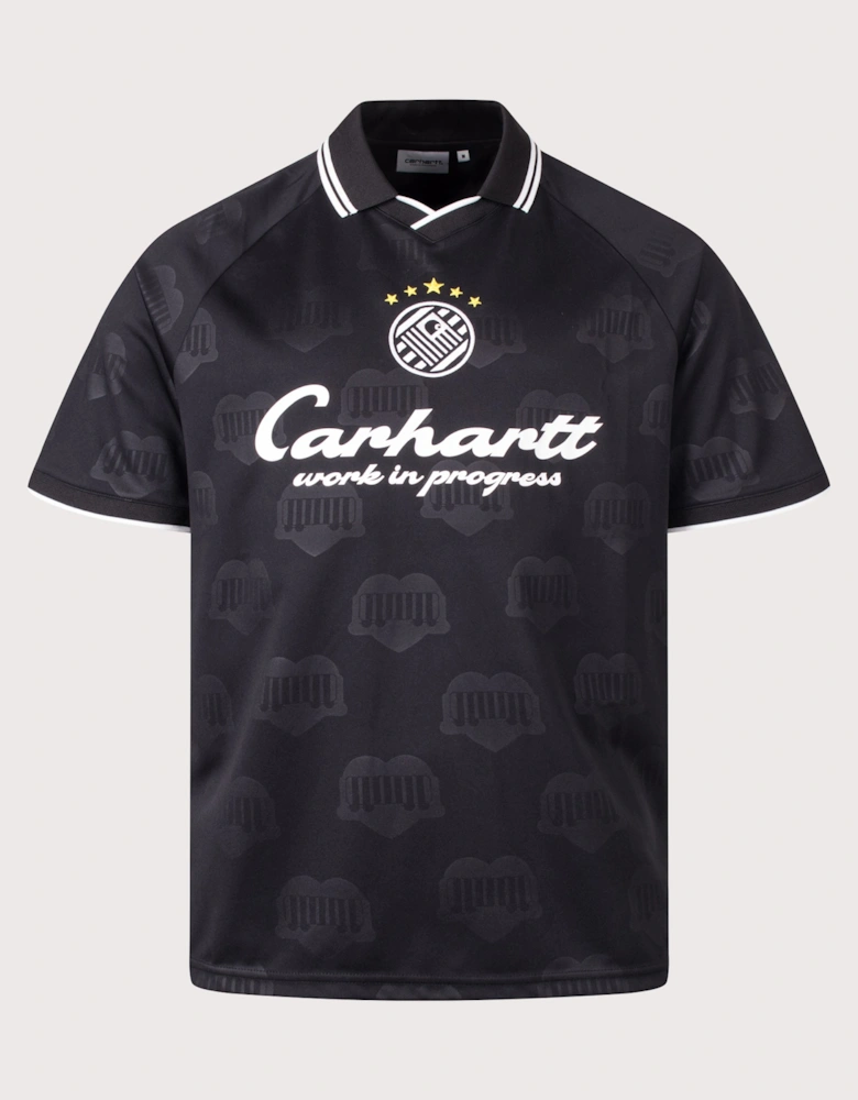Loose Fit Terrace Football T-Shirt