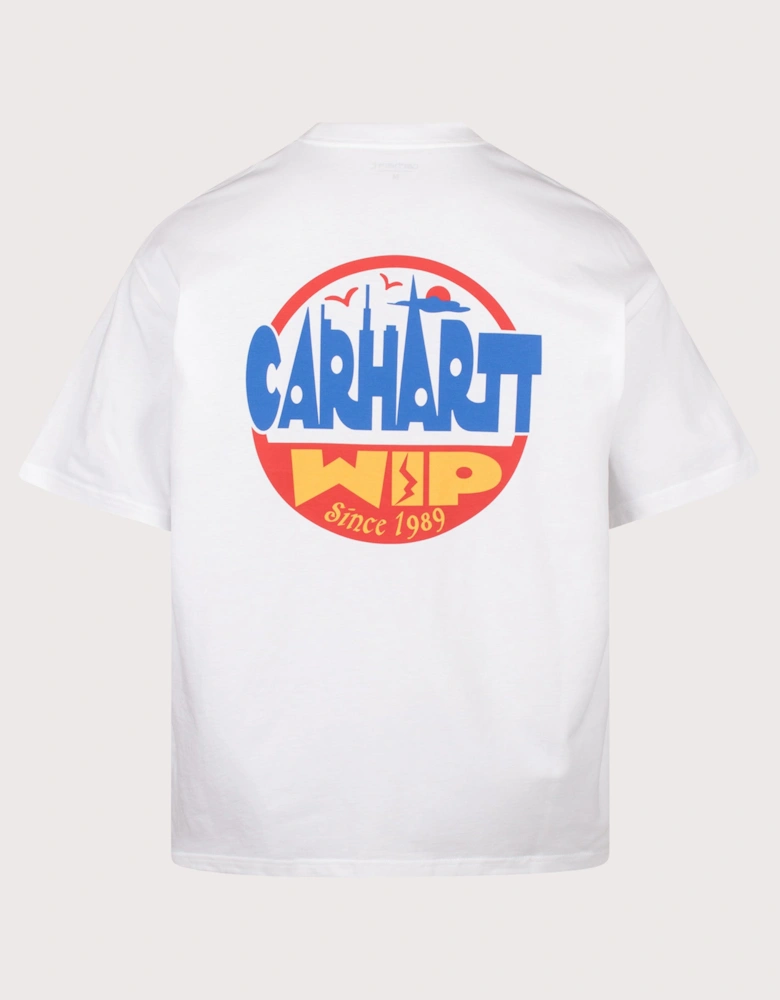 Oversized Fit Luggage Label T-Shirt