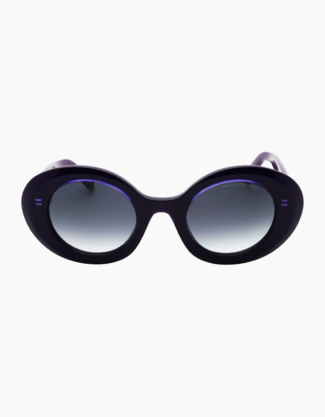 Marc Jacobs Black Oval Sunglasses