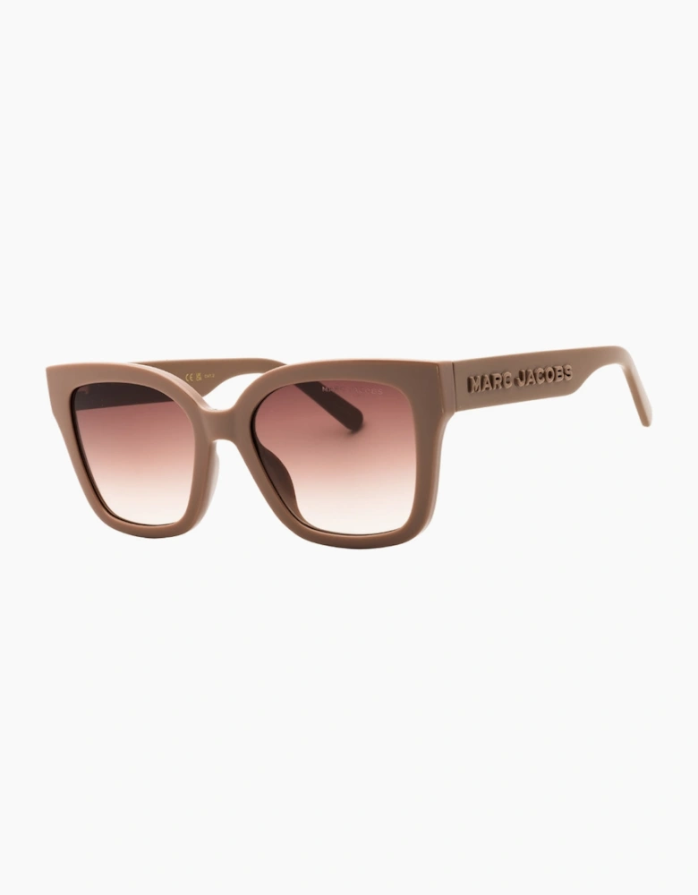 Marc Jacobs Beige Framed Brown SF Sunglasses