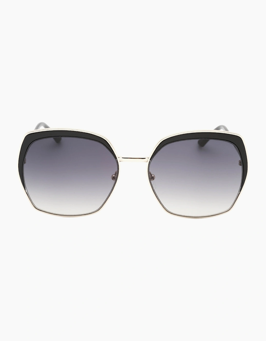 Guess Gradient Smoke Lens Gold Sunglasses