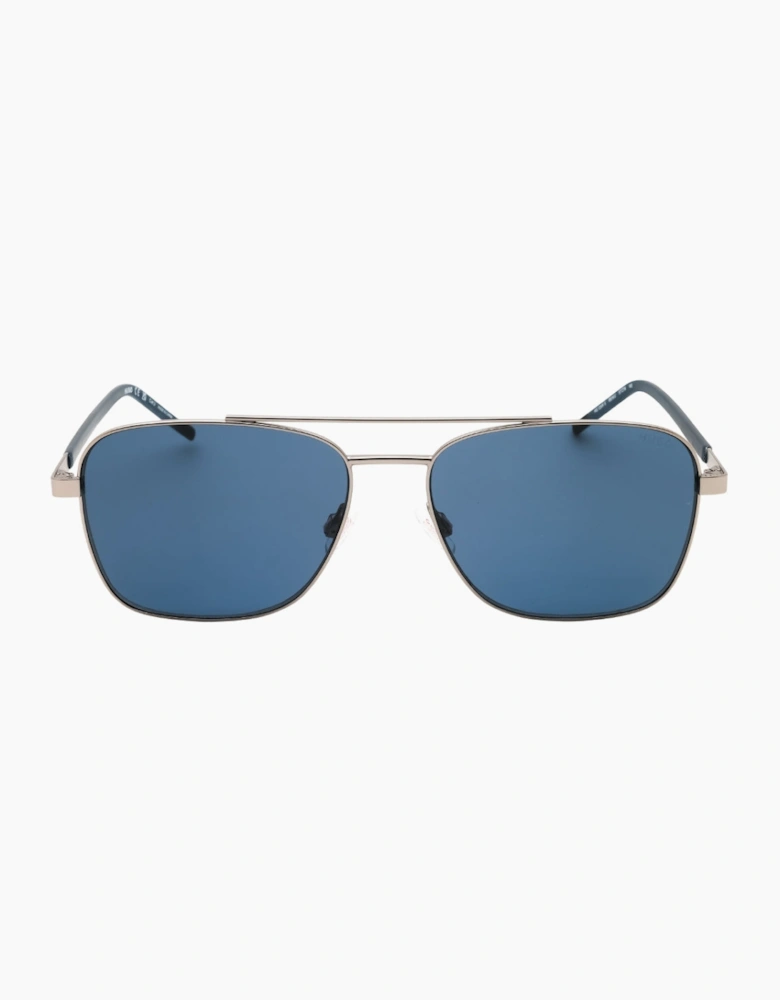 Hugo Boss Matte Ruthenium Framed Sunglasses