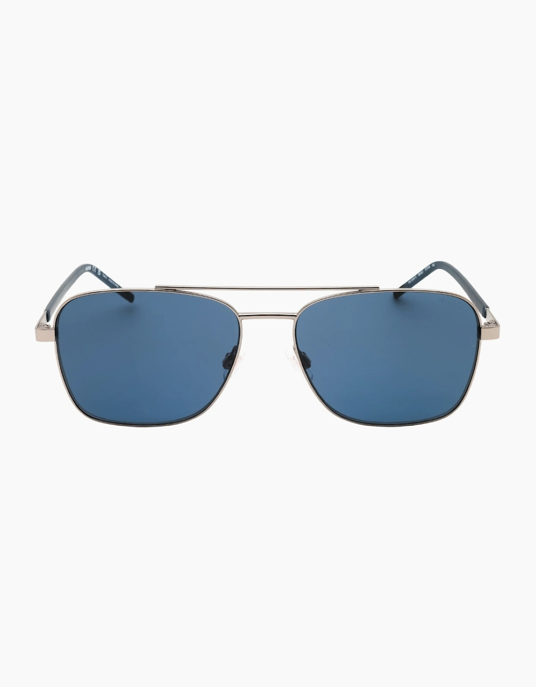 Men's Hugo Boss Matte Ruthenium Framed Sunglasses - Size, One Size