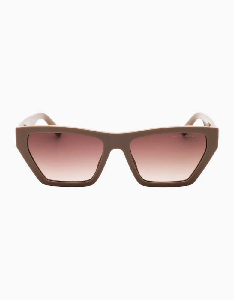Marc Jacobs Beige Framed Sunglasses