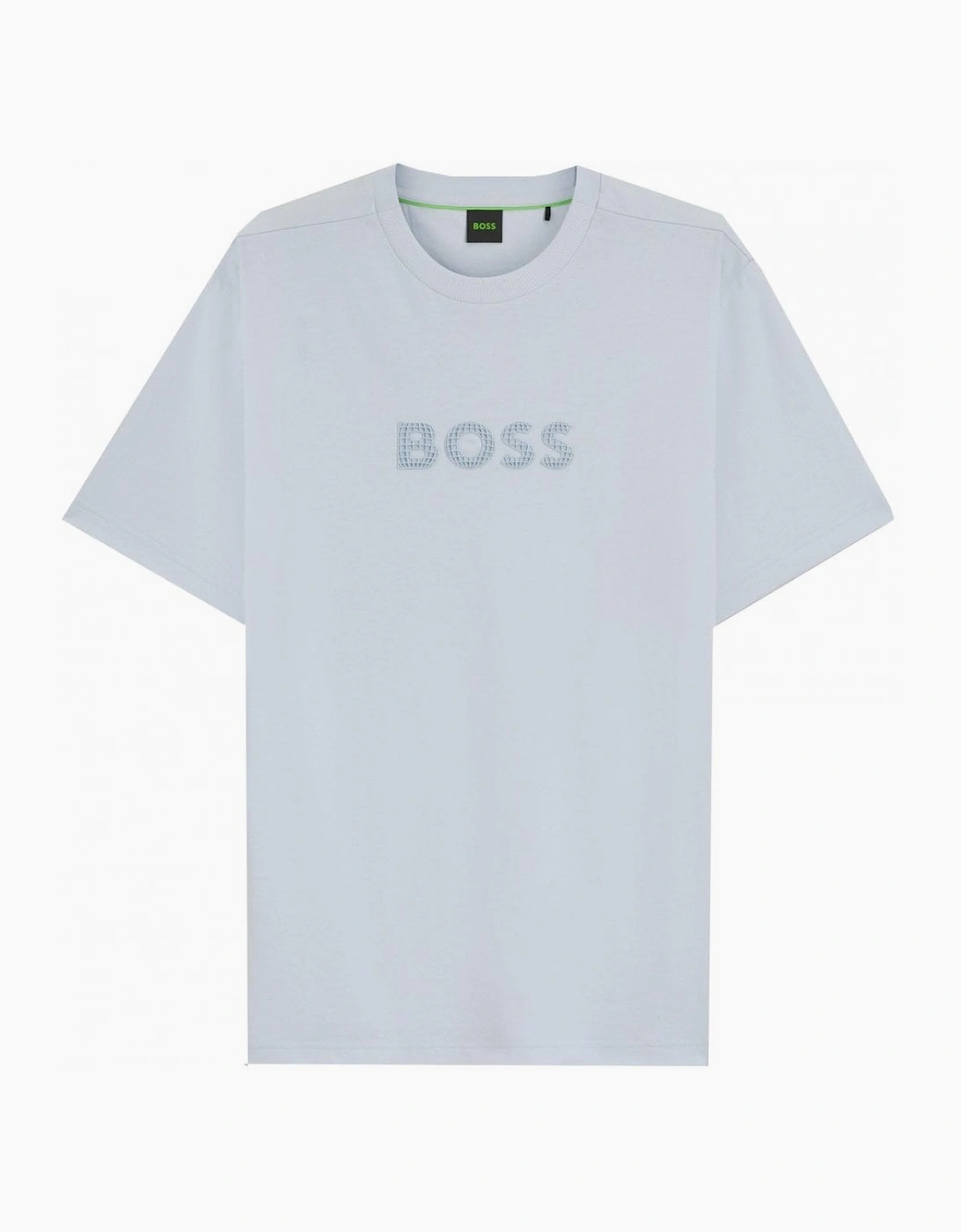 Hugo Boss Men's Light Blue Terrace Logo T-shirt, 3 of 2