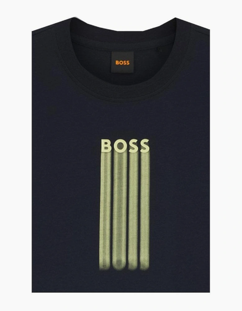 Hugo Boss Men's dark Blue Te_Bass T-shirt
