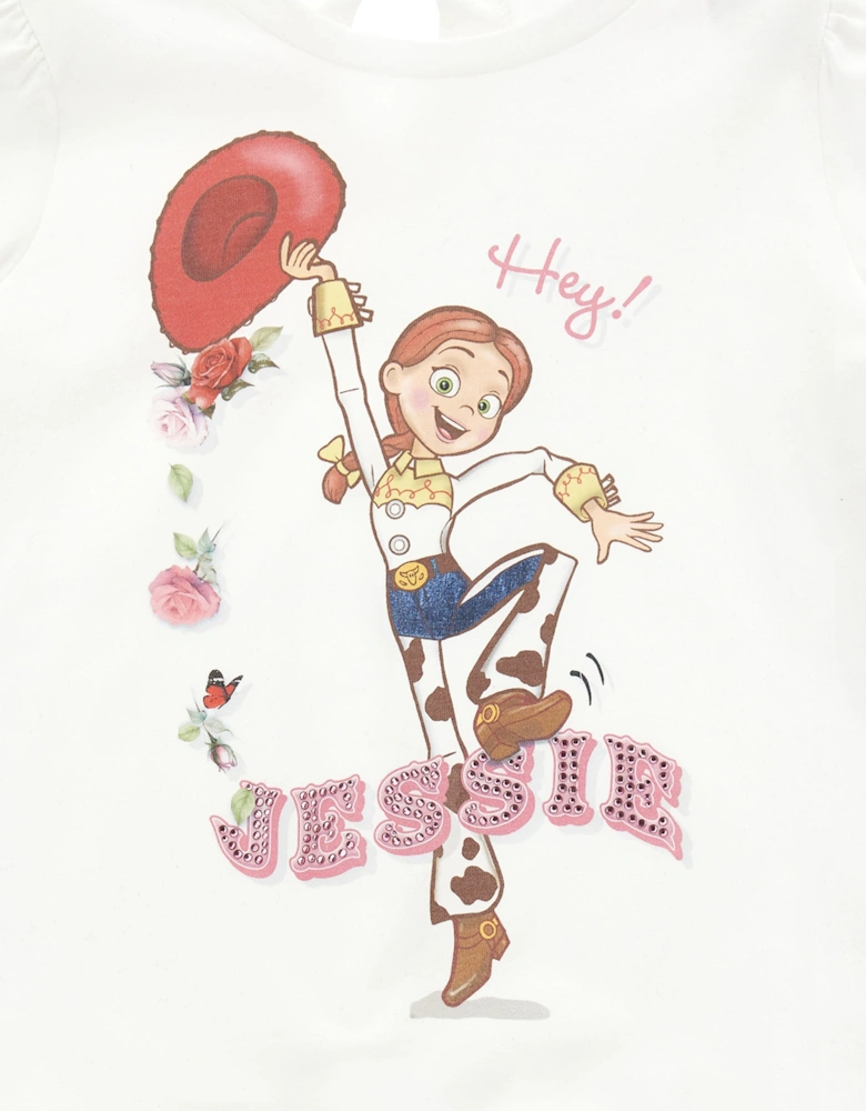 Monnalisa Girls Disney Toy Story Jessie Leggings Set in Pink