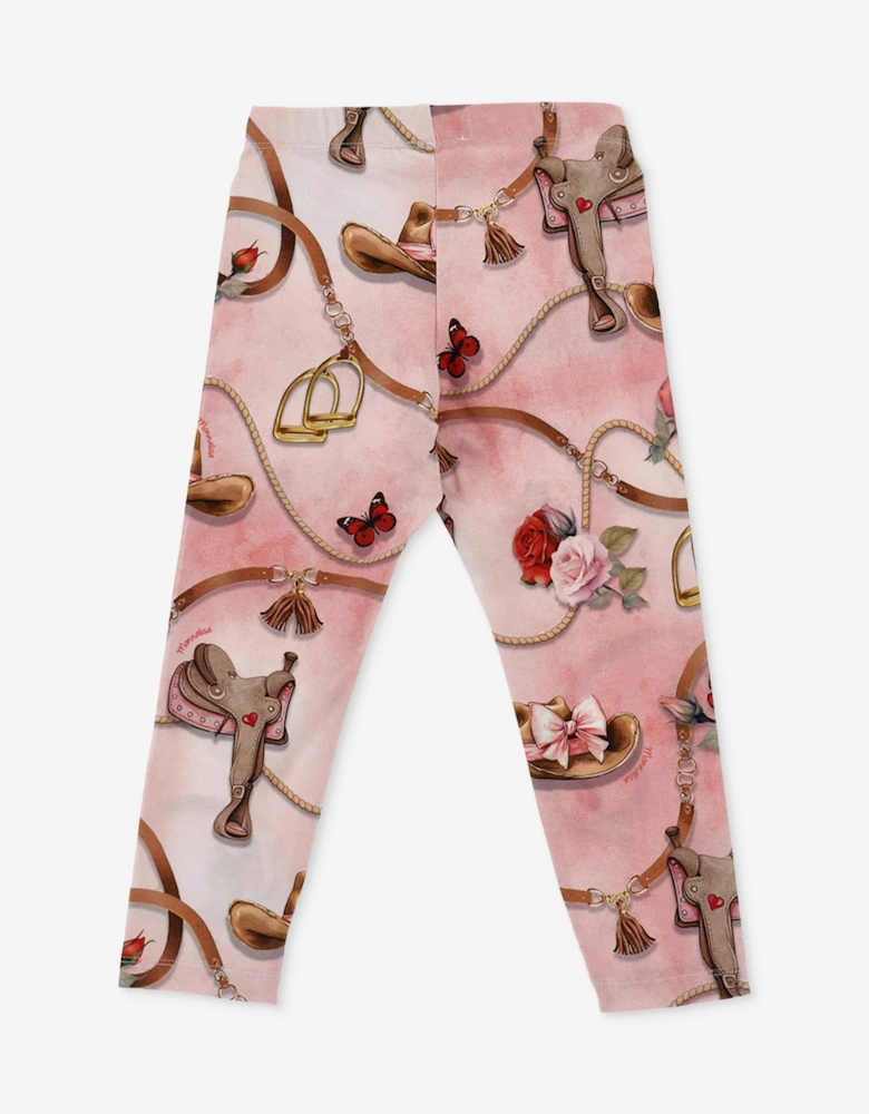 Monnalisa Girls Disney Toy Story Jessie Leggings Set in Pink