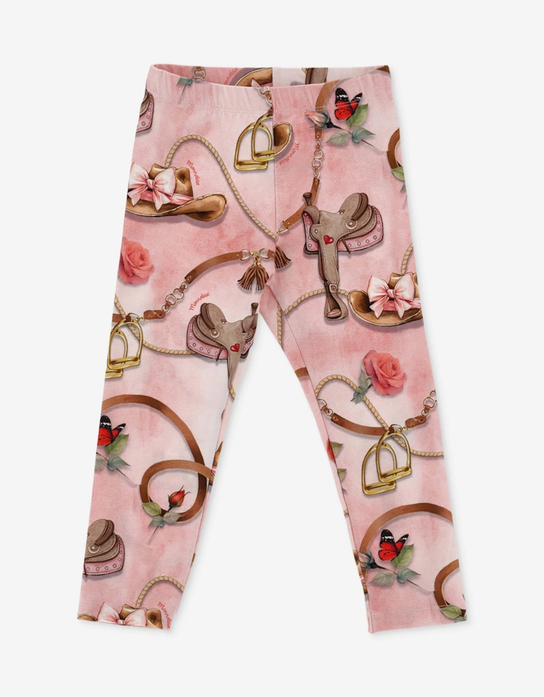 Monnalisa Girls Disney Toy Story Jessie Leggings Set in Pink