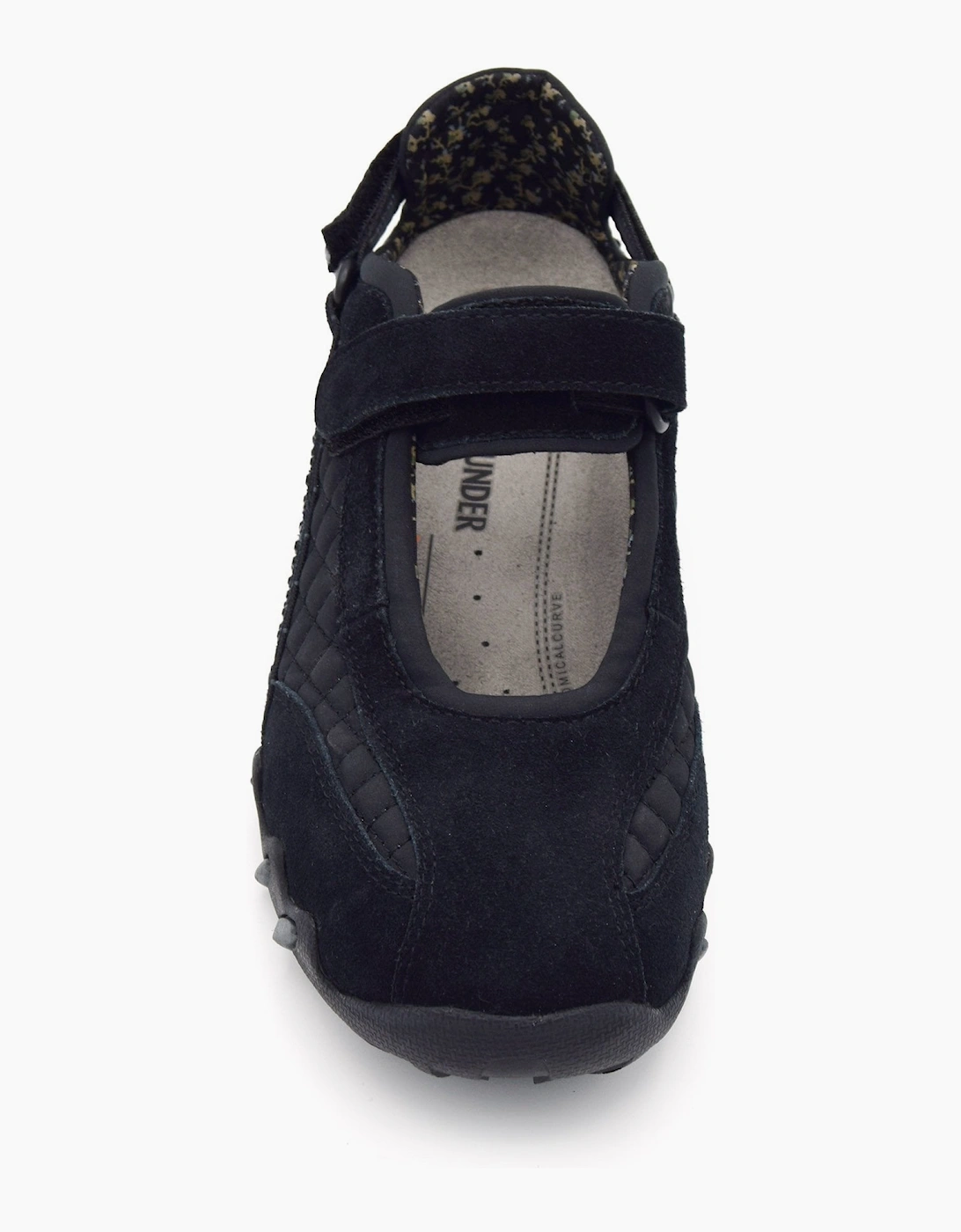 Allrounder Niro Diamonds Women's Black Walking Shoe