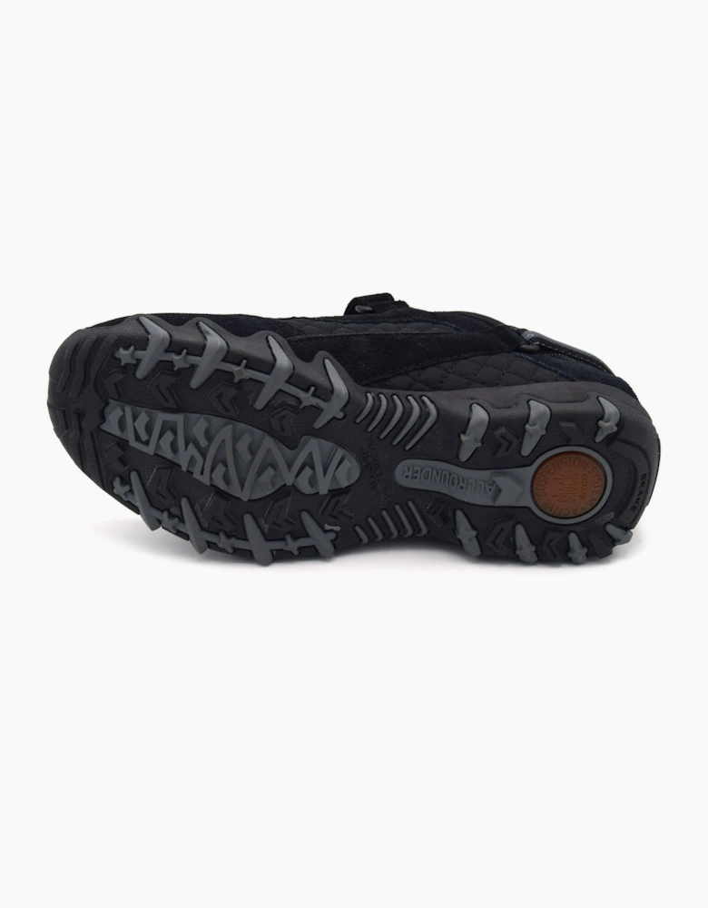Allrounder Niro Diamonds Women's Black Walking Shoe