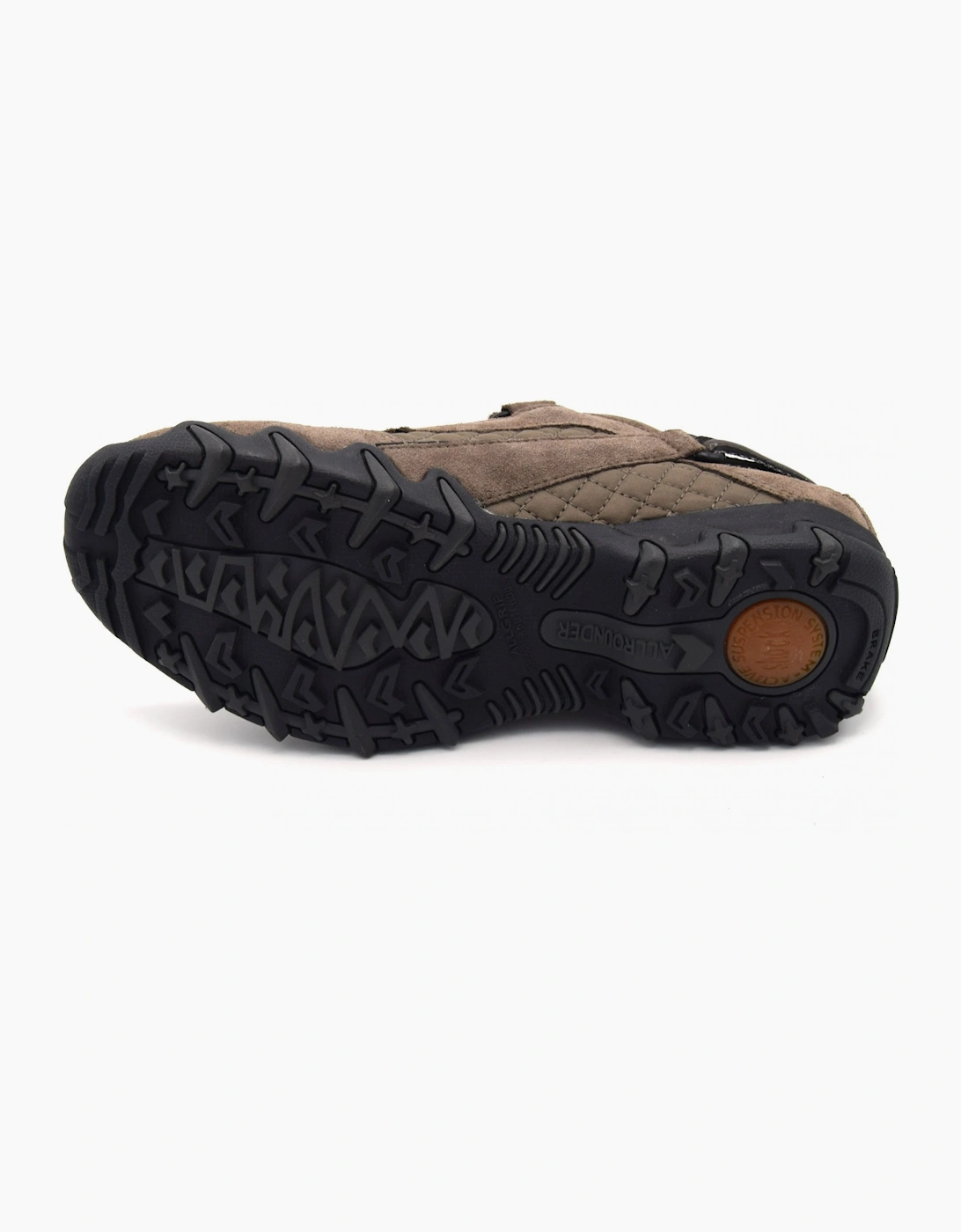 Allrounder Niro Diamonds Women's Black Walking Shoe