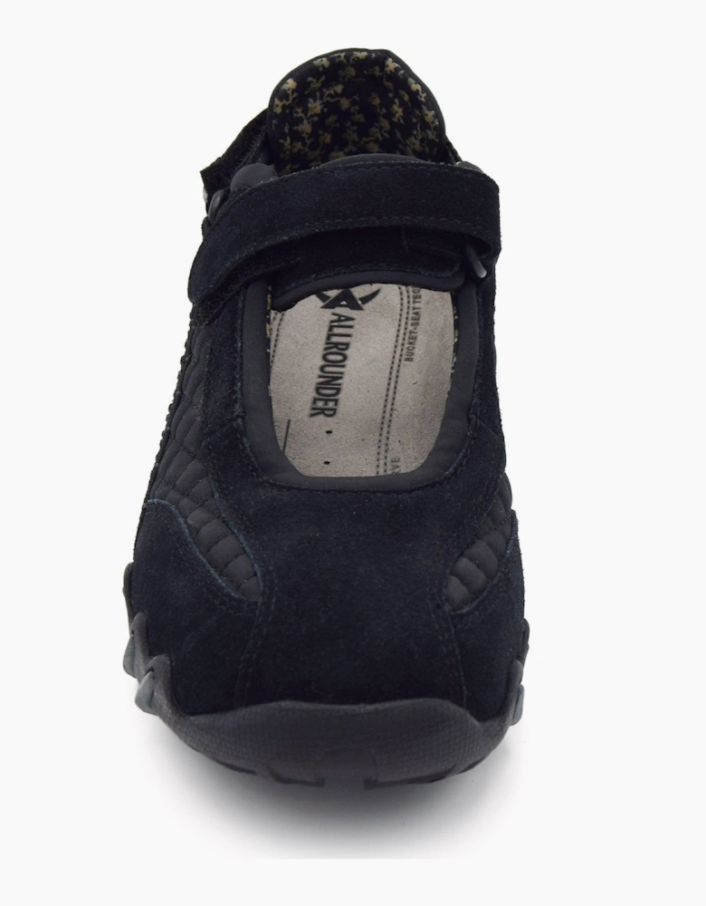 Allrounder Niro Diamonds Women's Black Walking Shoe