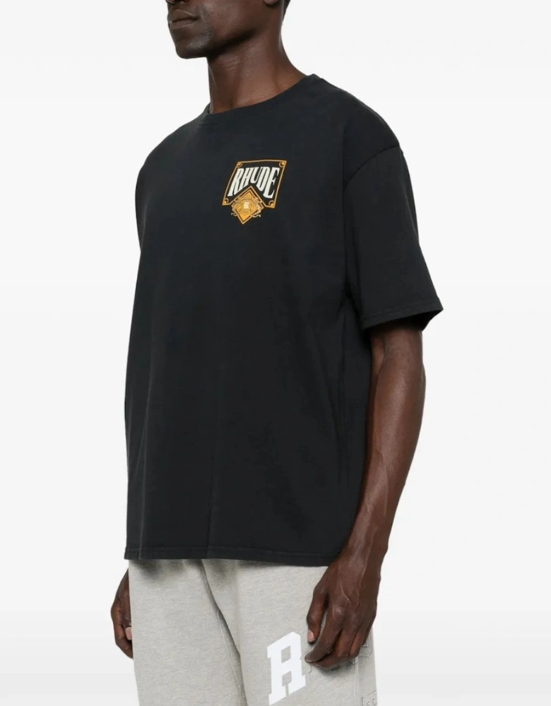 Playing Card T-Shirt Black