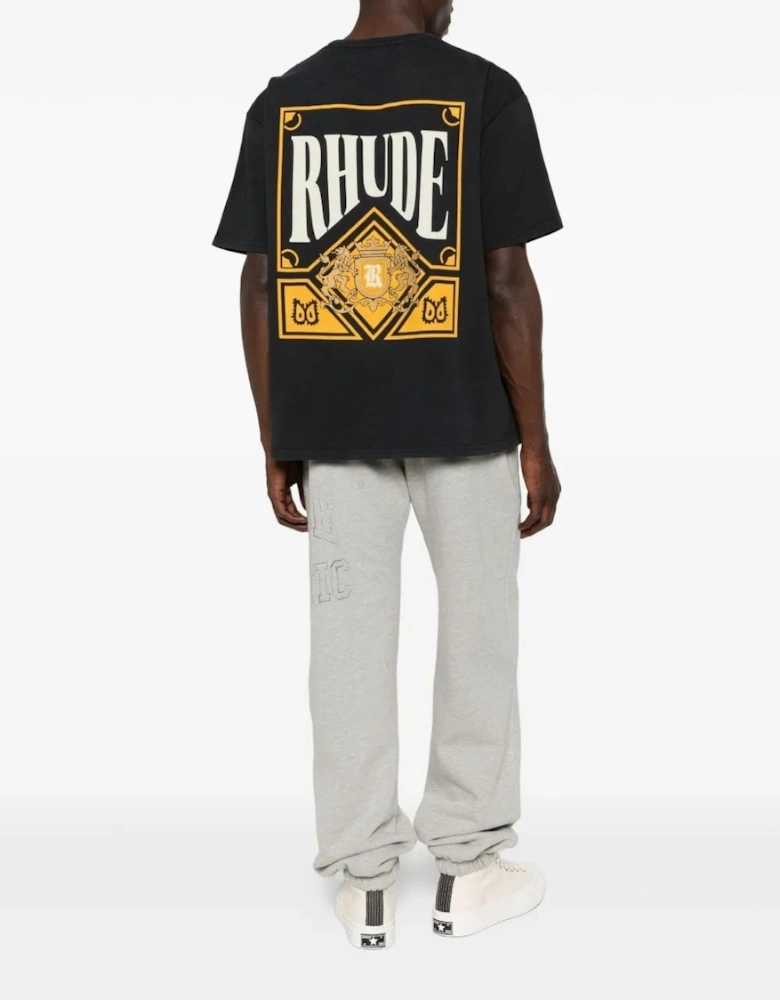 Playing Card T-Shirt Black