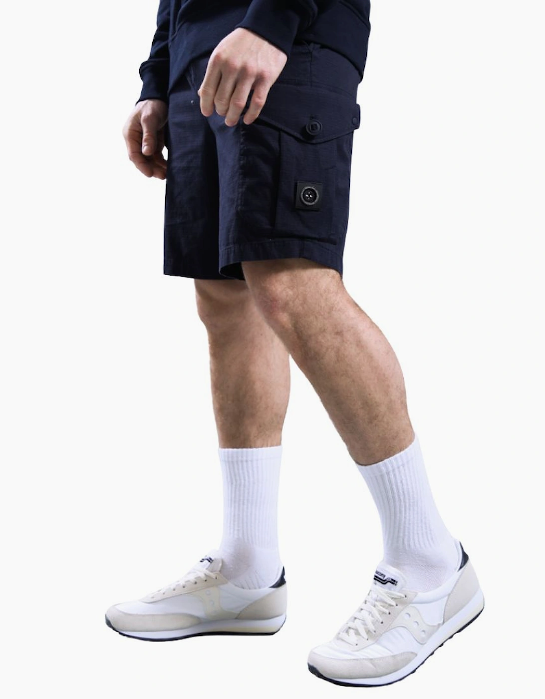 Marshall Artist Ainsdale Navy Cargo Shorts, 4 of 3