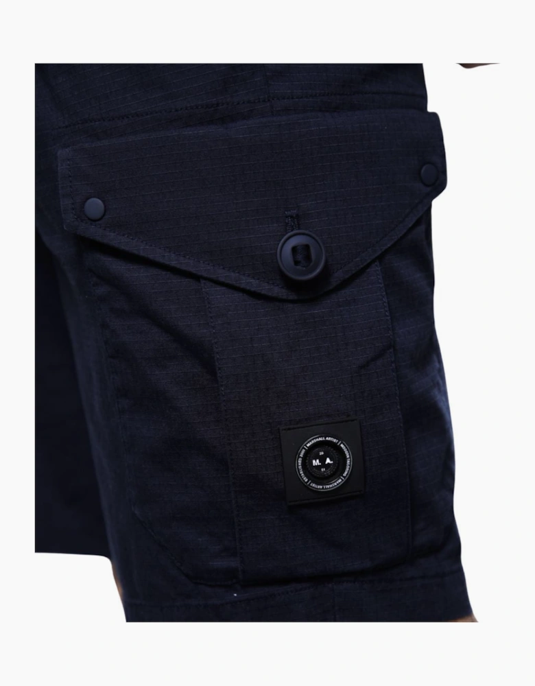 Marshall Artist Ainsdale Navy Cargo Shorts
