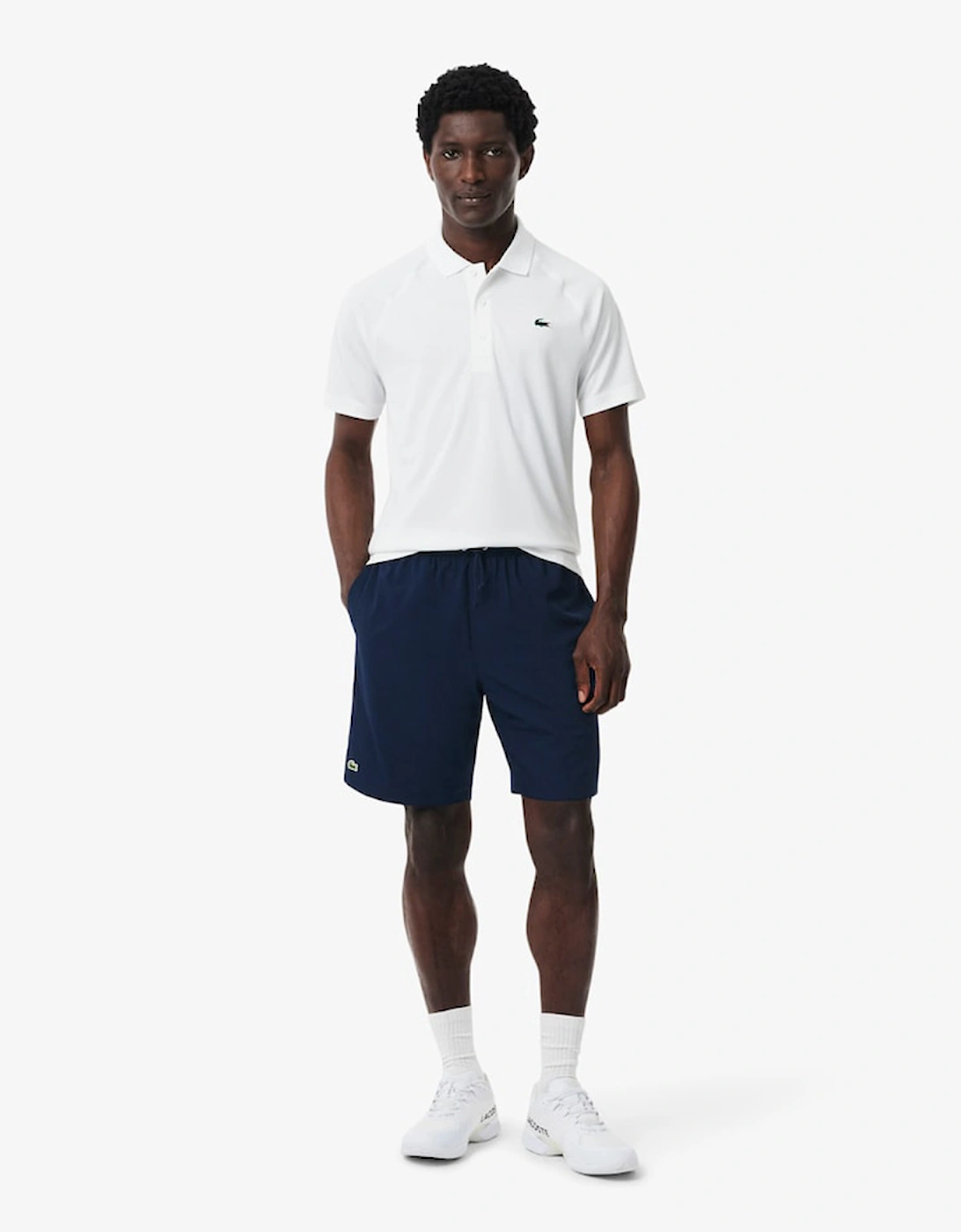 Lacoste Lightweight Diamond Taffeta Sport Shorts, 2 of 1
