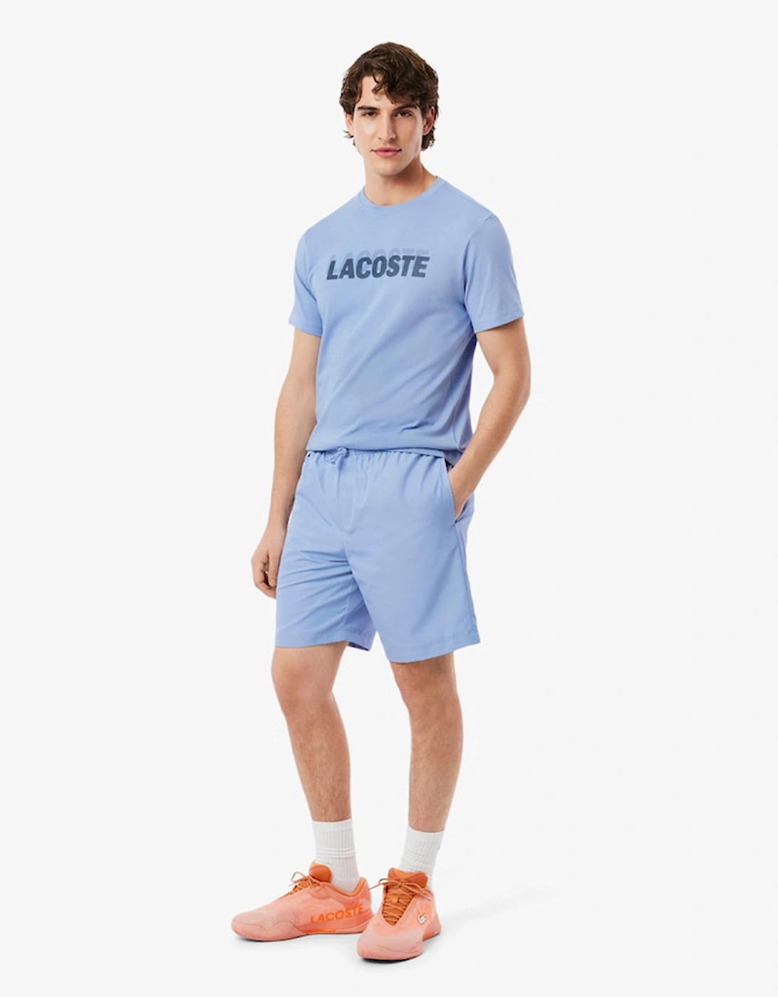 Lacoste Lightweight Diamond Taffeta Sport Shorts, 2 of 1