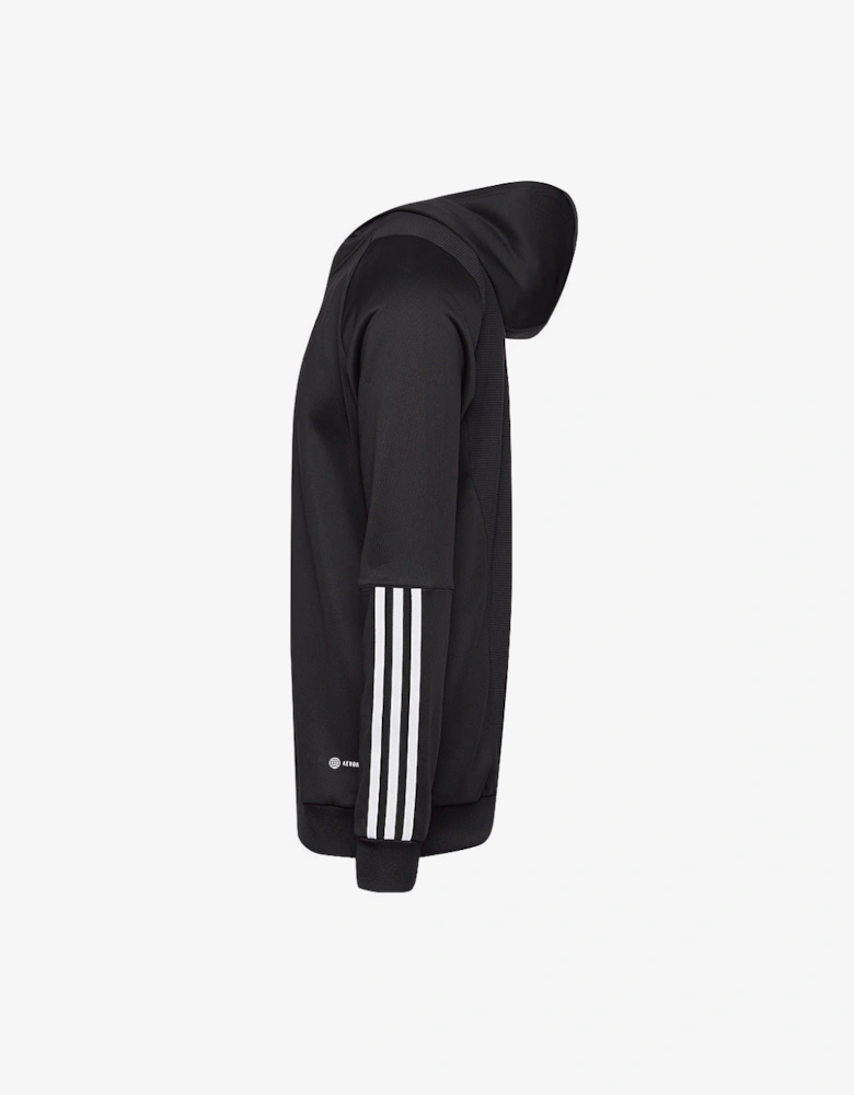 Adidas Tiro 23 Competition 1/4 Zip Hooded Top Black