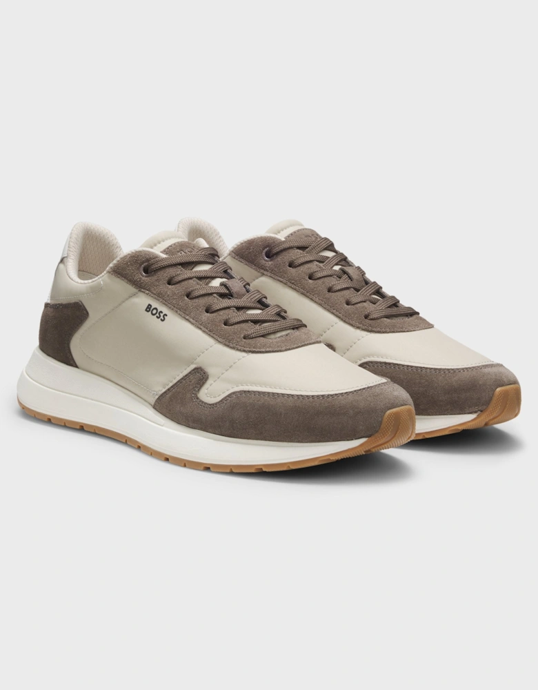 BOSS Black Vinston Runn nysd Trainers 285 Open Beige