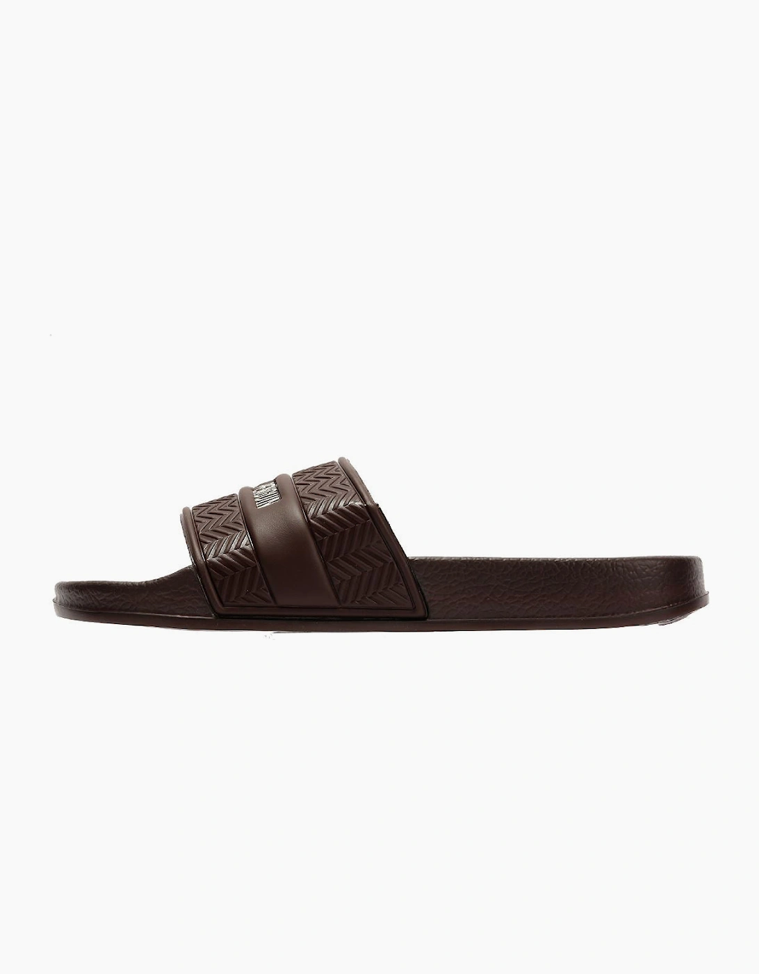 Penguin Paradise Men's Chocolate Slides