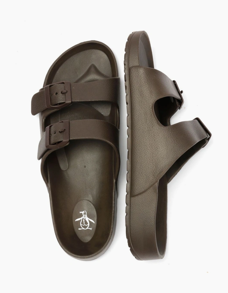 Penguin Eden Men's Chocolate Sandals
