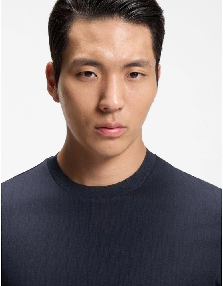 BOSS Black H Thompson 318 T-Shirt 404 Dk Blue