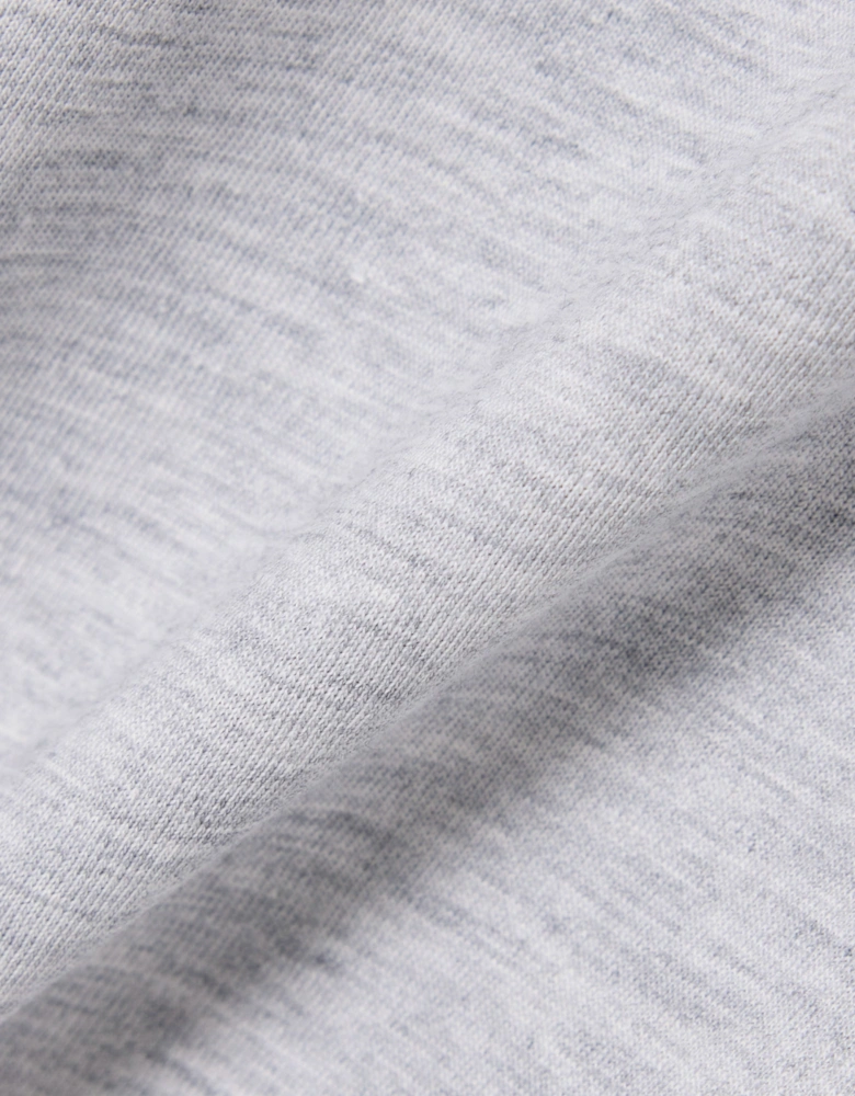 Lacoste Mens Crew Neck Pima Cotton Jersey T-Shirt - Silver Chine CCA