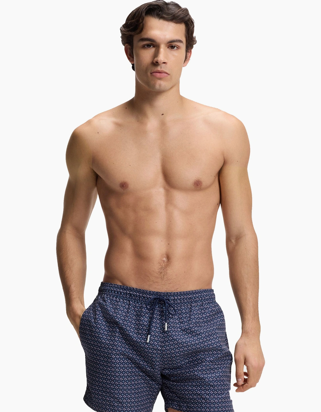 BOSS VIBE SWIM SHORTS NAVY
