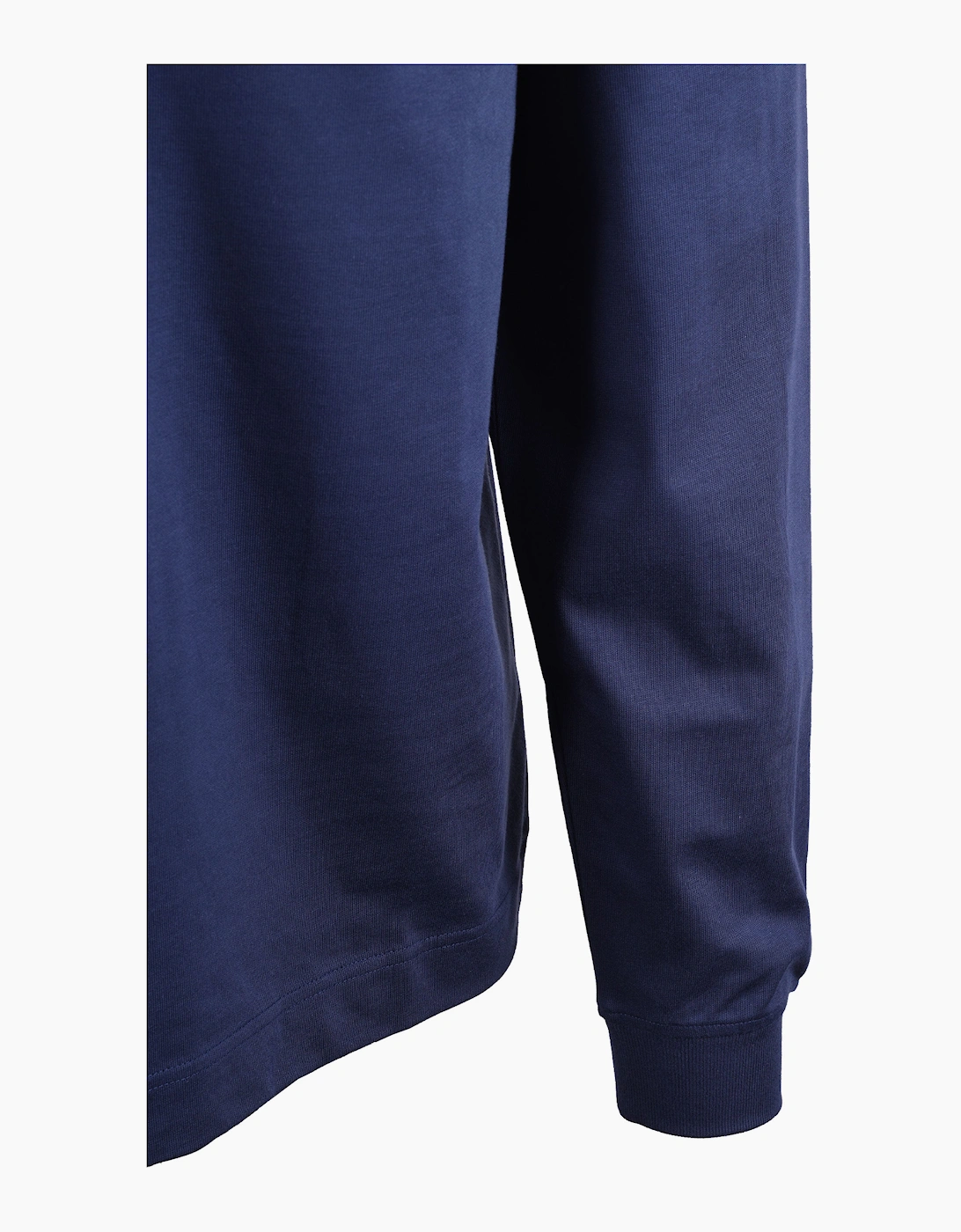 PAUL SMITH CASUAL FIT RUGBY TOP INKY BLUE