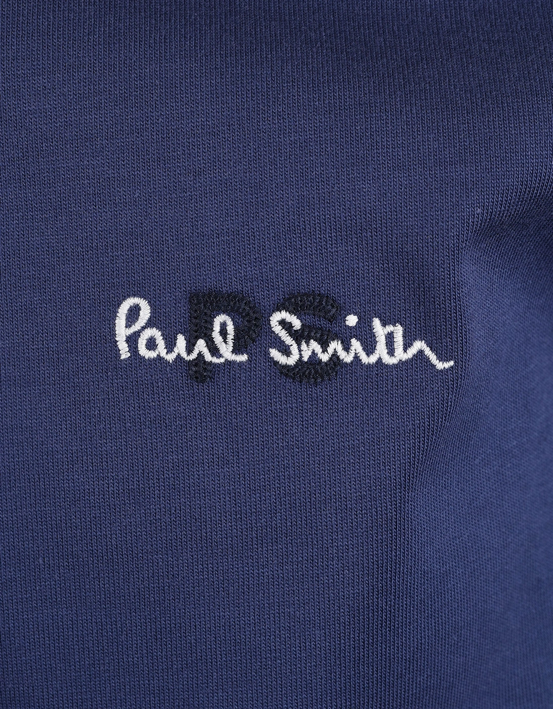 PAUL SMITH CASUAL FIT RUGBY TOP INKY BLUE