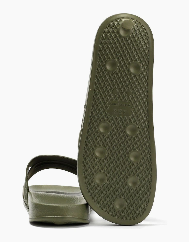 Penguin Paradise Men's Khaki Slides