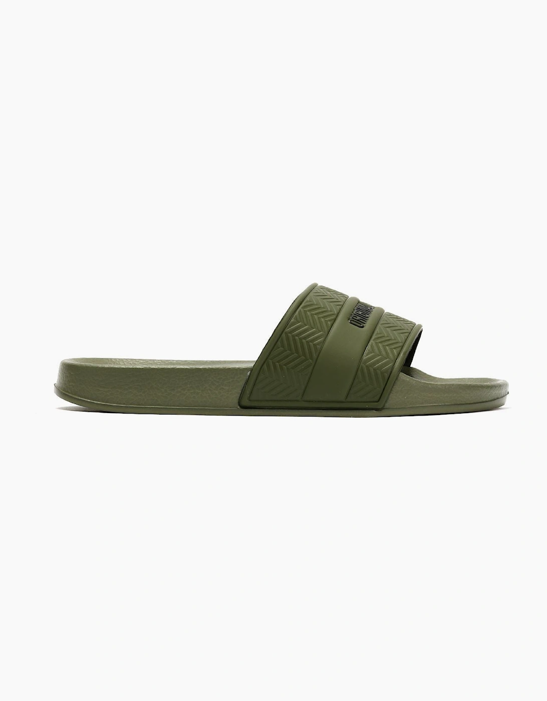 Penguin Paradise Men's Khaki Slides