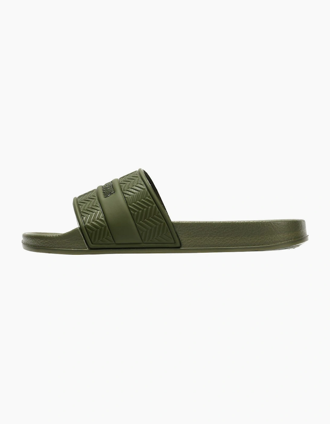Penguin Paradise Men's Khaki Slides