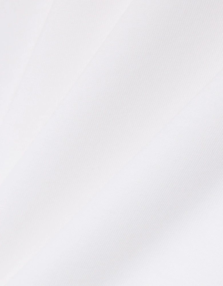 Lacoste Mens Crew Neck Pima Cotton Jersey T-Shirt - White 001