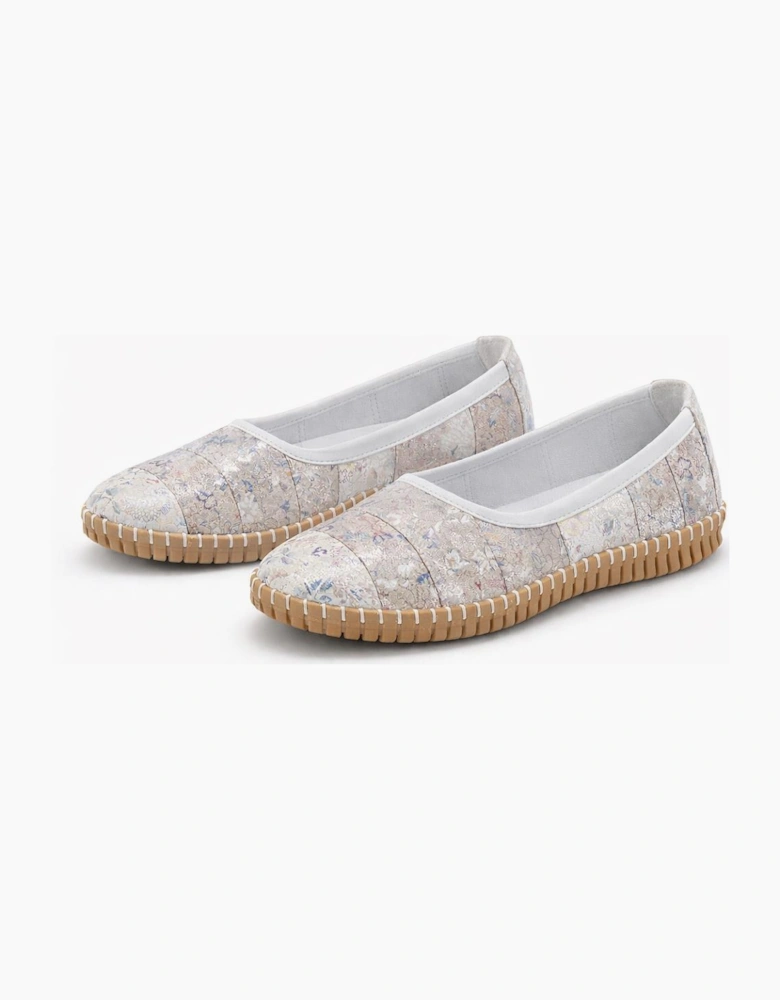 Mod Comfys SUSAN Womens Casual Shoes Grey/Rose Pink