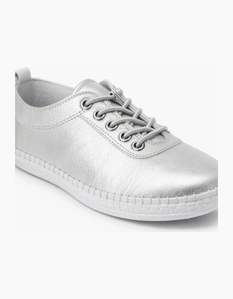 Mod Comfys LOUISE Womens Comfort Shoes Silver
