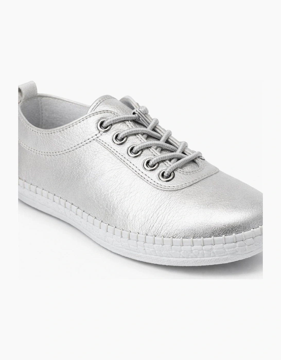 Mod Comfys LOUISE Womens Comfort Shoes Silver
